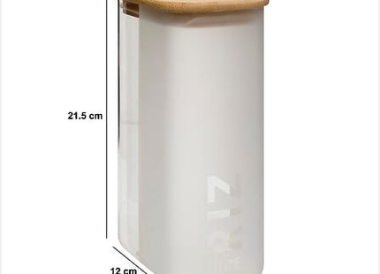 Pote "Glassy" de vidrio de 1,6L - 213404A