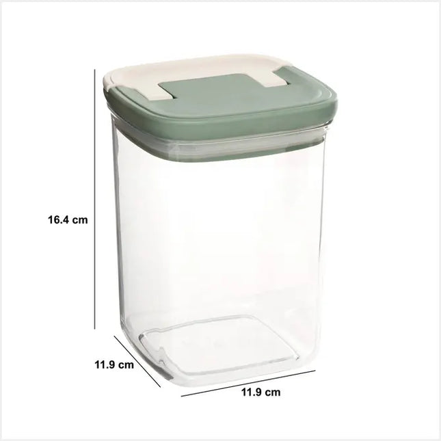 Pote de almacenamiento de plástico "Lock" de 1,1L - 213407