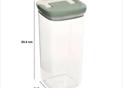 Pote de almacenamiento de plástico "Lock" de 1,8L - 213408