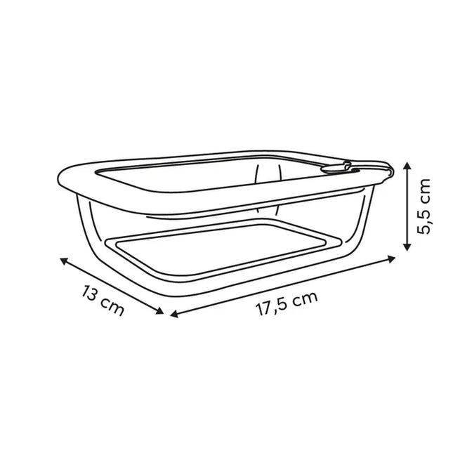 Pote "Sileat" de almacenamiento de 590ml - 213435