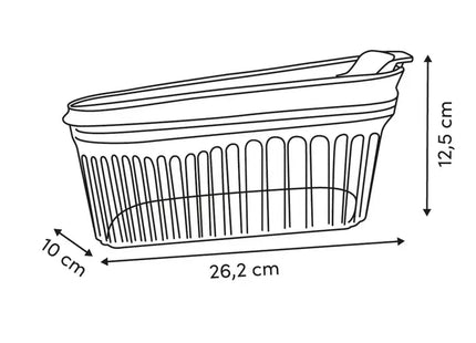 Pote de almacenamiento "Streaks" de 1,5 L - 213444