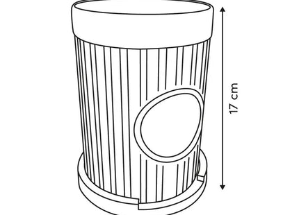 Soporte para utensilios de cerámica blanca - 213497