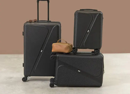 Maleta ABS de 8 ruedas negro L - 213500