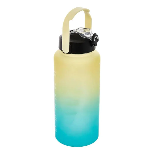 Botella SPORT de 2 litros con pajita de silicona integrada - 213507