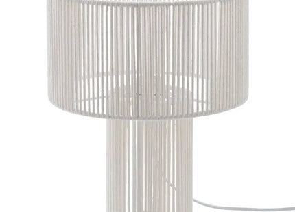 Velador de mesa blanca "Miria" A34cm -  213705
