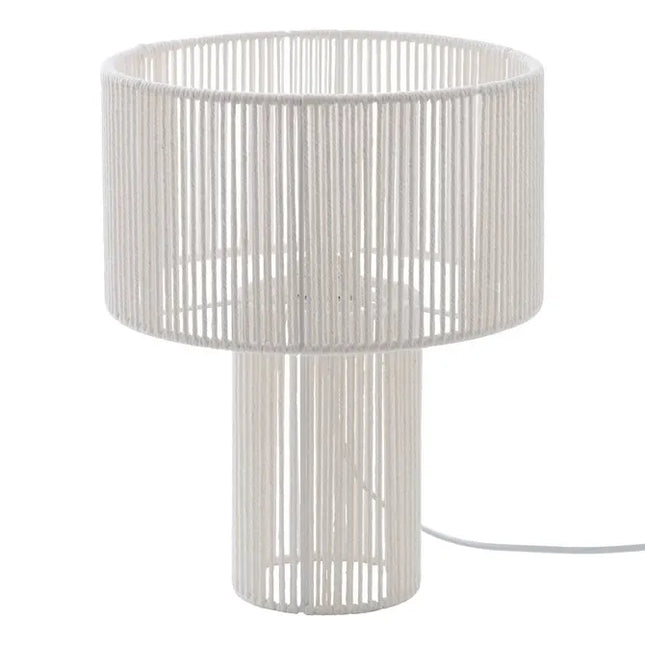 Velador de mesa blanca "Miria" A34cm -  213705