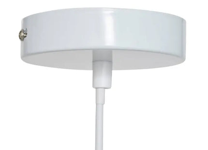Lámpara suspendida blanca "Teiva" 45cm de altura -  213722