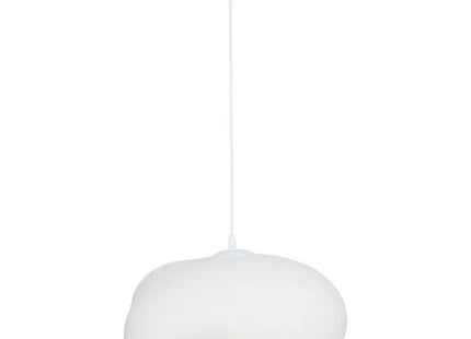 Lámpara suspendida blanca "Teiva" 45cm de altura -  213722