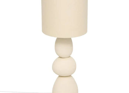 Velador de pie "Alitha" color beige 100 cm de altura -  213727