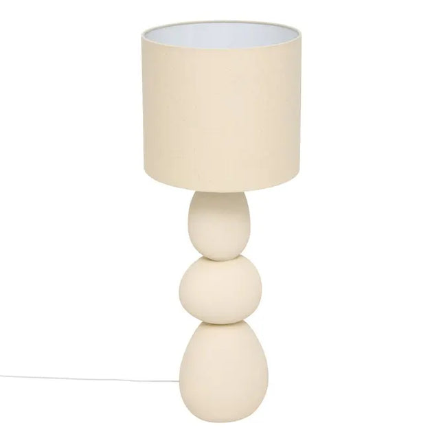 Velador de pie "Alitha" color beige 100 cm de altura -  213727
