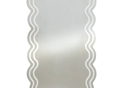 Espejo de neón LED ondulado de 60x38 cm -  213750