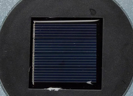 Velador solar de exterior "Damon" 31,8 cm de altura, color grisaseo -  213755B