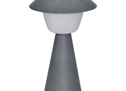 Velador solar de exterior "Damon" 31,8 cm de altura, color grisaseo -  213755B