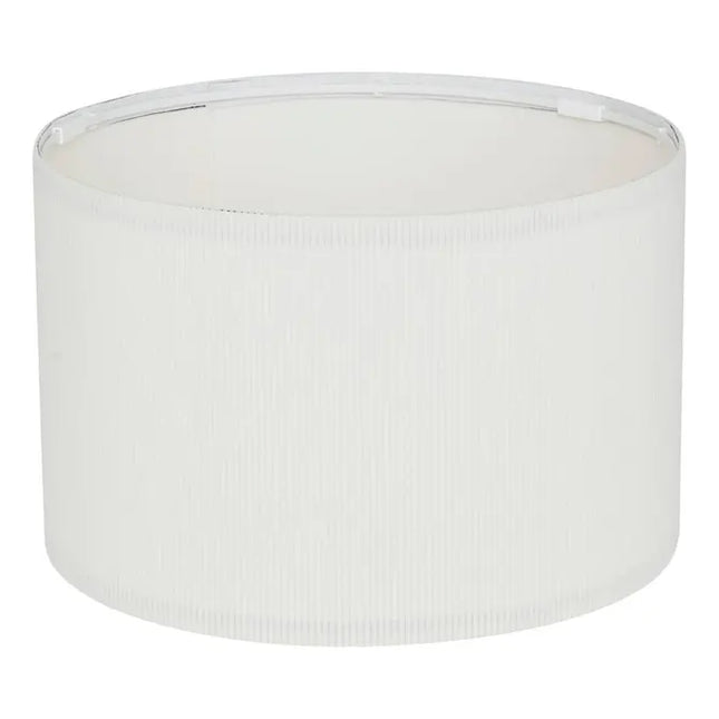 Pantalla de lámpara "Beline" 30 cm de diámetro, color blanca -  213782C