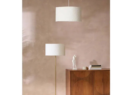 Pantalla de lámpara "Beline" 40 cm de diámetro, color blanca -  213783F