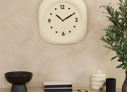 Reloj "Mifo" de 39,3 x 39,3 cm, blanco - 213861