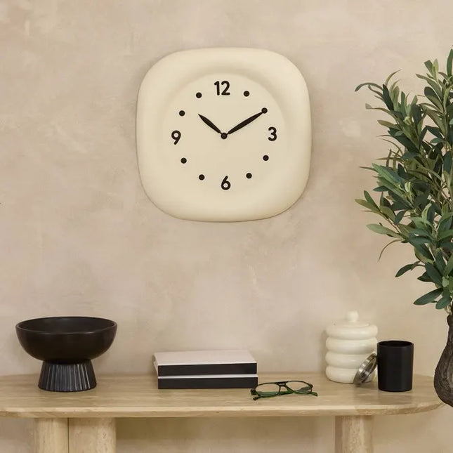 Reloj "Mifo" de 39,3 x 39,3 cm, blanco - 213861