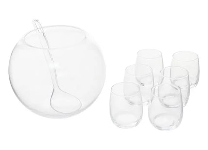 Set de  coctel "Punch" de vidrio - 213902
