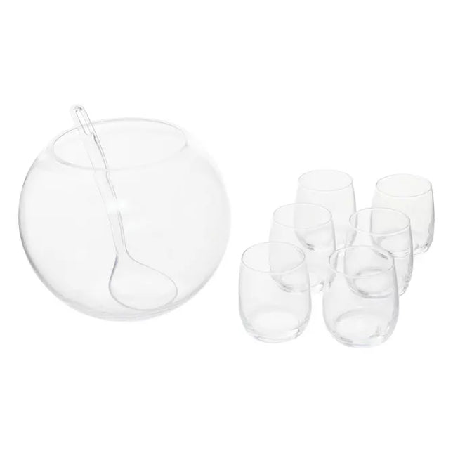 Set de  coctel "Punch" de vidrio - 213902