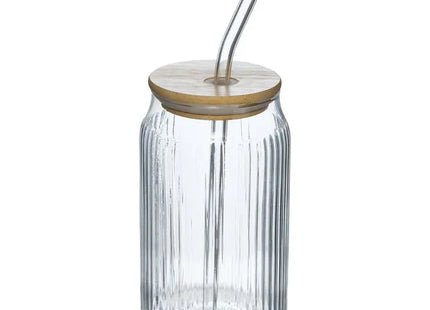 Vaso "Clear Line " de 500ml con pajita - 213910