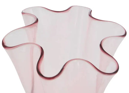 Jarrón con forma de rosa, 23,5 cm de alto - 214012
