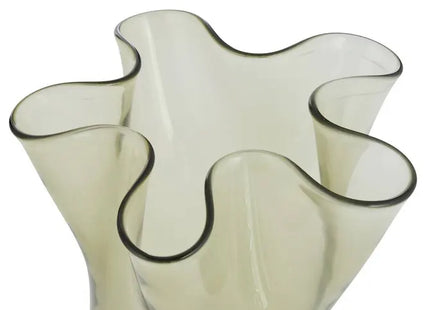 Jarrón con forma de rosa, 23,5 cm de alto - 214012