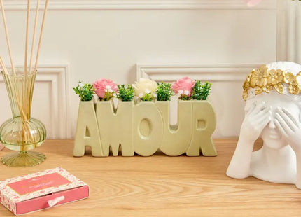 Arreglo floral "Amor" Rosa A14cm 3 modelos - 214015