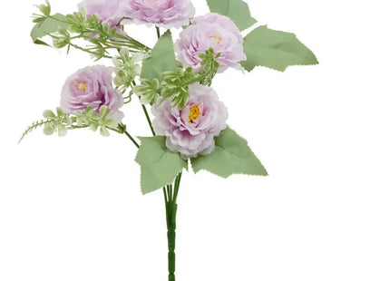 Ramo de claveles artificiales Phoebe, 35 cm de alto 3 modelos - 214042