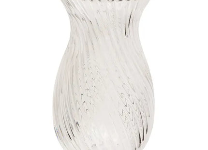 Jarrón de vidrio "Manel" de 17x17x29cm transparente - 214084