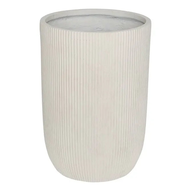 Maceta "Elene" G, color blanco - 214090