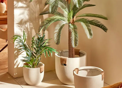 Maceta "Sien" Blanco, D44 cm  - 214099