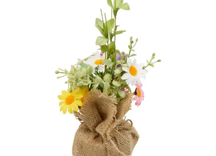 Arreglo floral artificial "Tama" 27 cm de altura - 214114