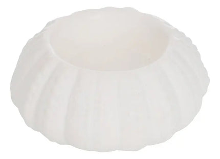 Portavelas "Ocea" de gres, 8,4 x 3,5 x 8,4 cm - 214132