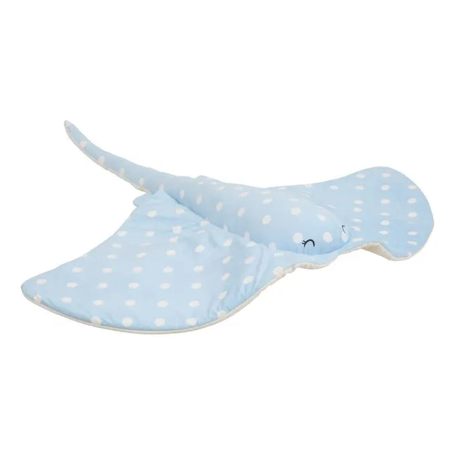 Peluche de manta raya "Orta" 95x10 cm, azul claro - 214432