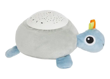 Velador infantil de noche multifuncional con forma de tortuga "Orta" azul, 14x6x21 cm - 214438