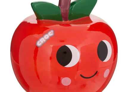 Alcancía infantil "Cha Cha Pop" manzana de 13x13x13 cm, roja - 214444