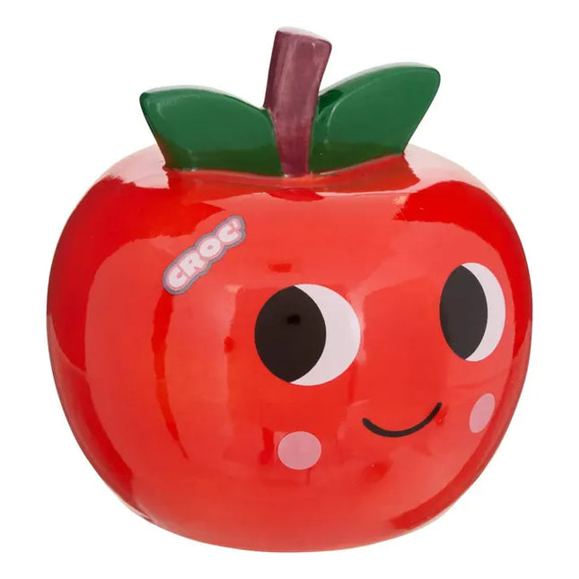 Alcancía infantil "Cha Cha Pop" manzana de 13x13x13 cm, roja - 214444