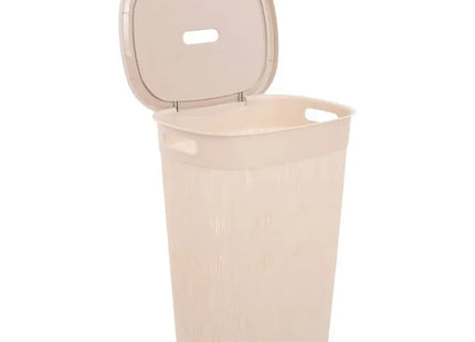 Cesta de ropa "Leaf" 40L Beige A57 cm - 214513