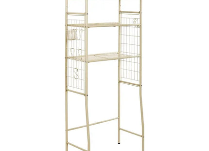Armario de lavandería "Linea" en acero beige 68x36x163 cm - 214528