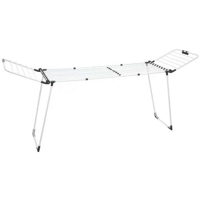 Tendedero extensible "Sinai" de 27 m, blanco, 113 x 60 x 260 cm - 214563