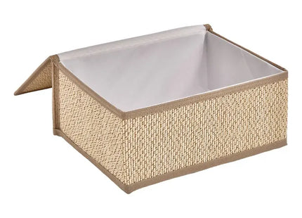 Cesta "Stemy" 25x11,5 cm, marrón y beige P - 214726B