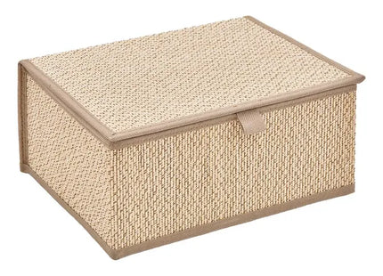 Cesta "Stemy" 25x11,5 cm, marrón y beige P - 214726B