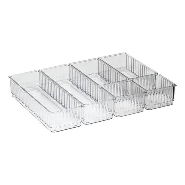 Juego de 6 organizadores transparentes - 214771