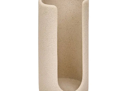 Dispensador de algodón "Oleya" color beige - 214774