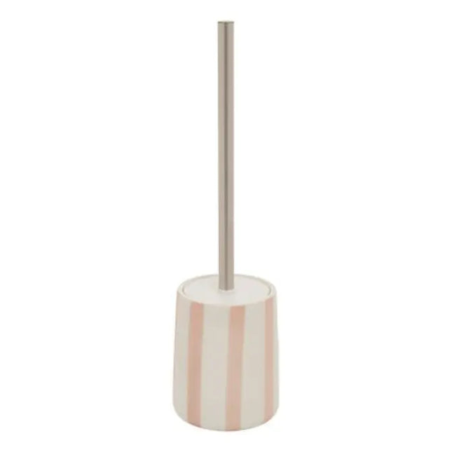 Cepillo de baño "Strio" con rayas rosas - 214786A