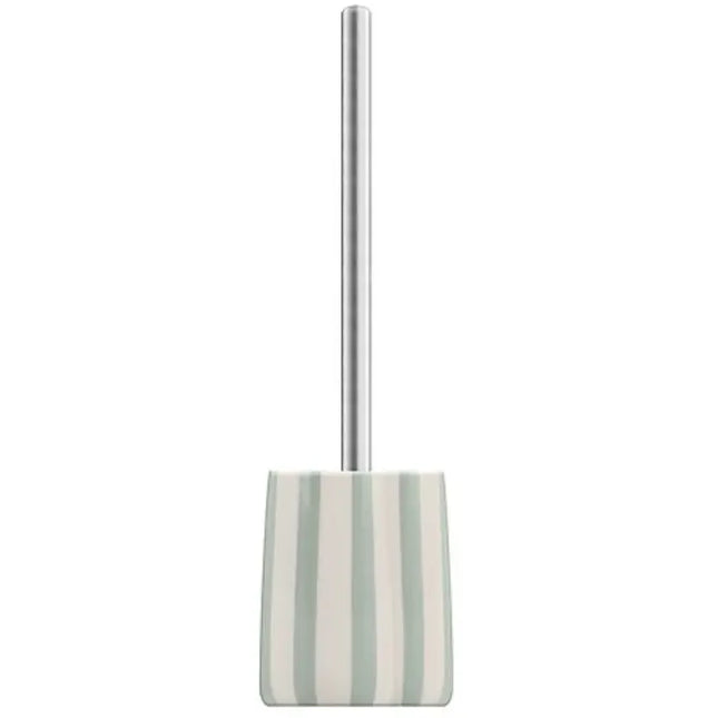 Cepillo de baño "Strio" con rayas verde - 214786C