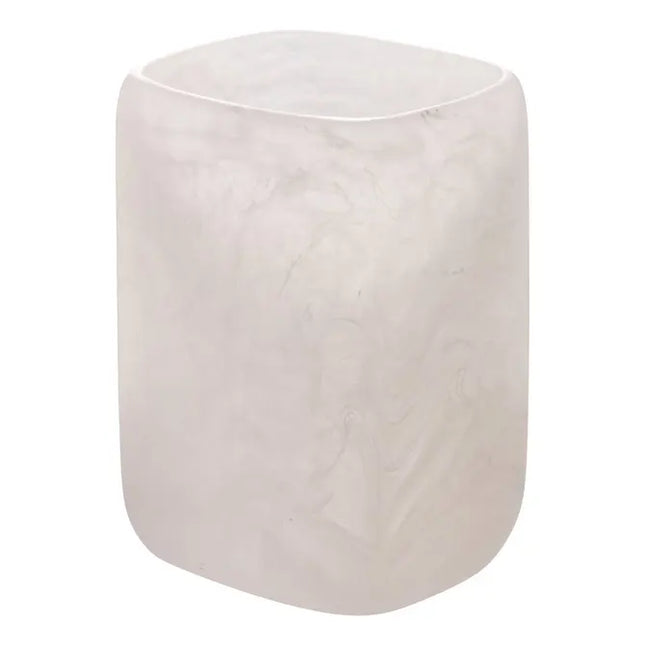 Portacepillos de dientes "Cloudy" blanco opaco, 11,3 cm de altura - 214793