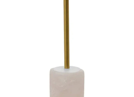 Cepillo de baño "Cloudy" blanco opaco, 36 cm de altura - 214794