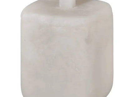 Pote "Cloudy" de algodón con diseño de nubes, 9 x 13 cm blanca opaca - 214796