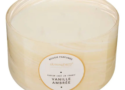 Vela perfumada "Wavy" ámbar y vainilla de 540gr -  214808A